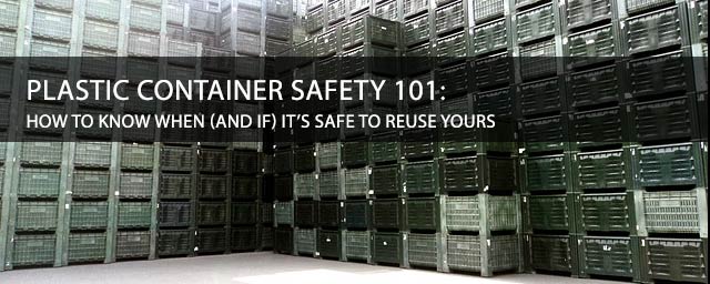 Plastic Container Safety 101