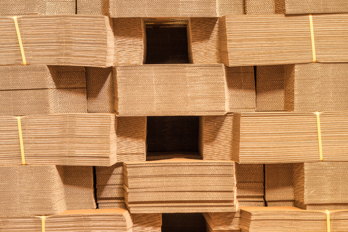 intricate Gaylox box stacking pattern for storage