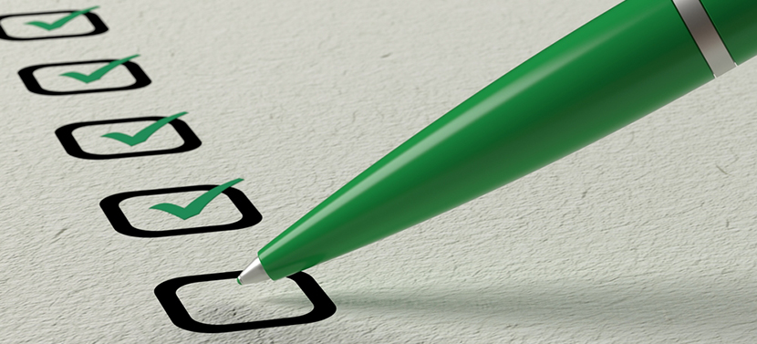 checklist pen concept