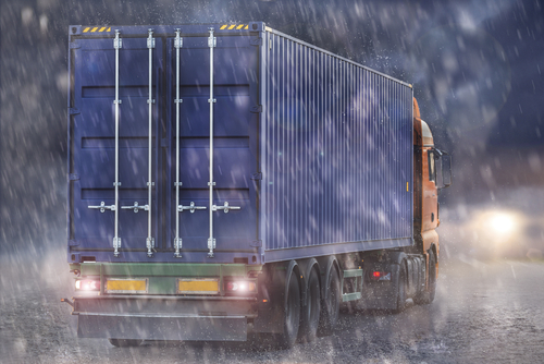 truck rain concept