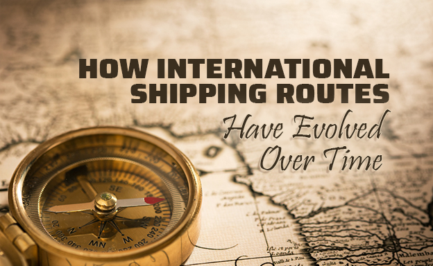 how international shipping routes have evolved