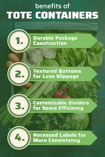 benefits tote containers