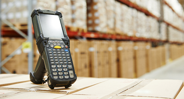 bluetooth barcode scanner in warehouse