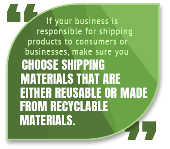 recyclable shipping materials quote