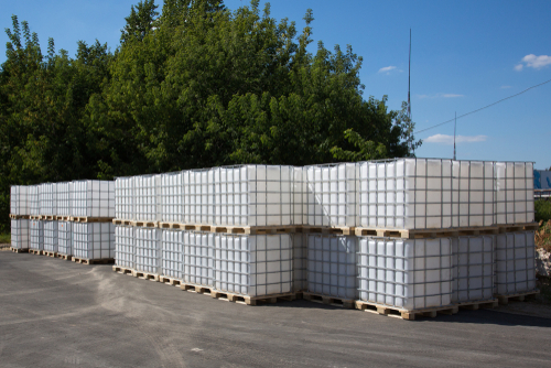 warehouse intermediate bulk containers