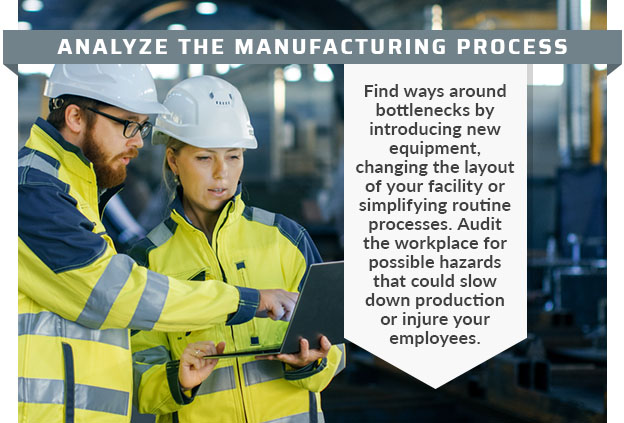 analyze manufacturing process quote