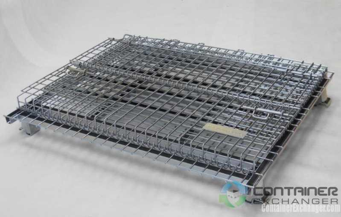 container exchanger collapsible racks