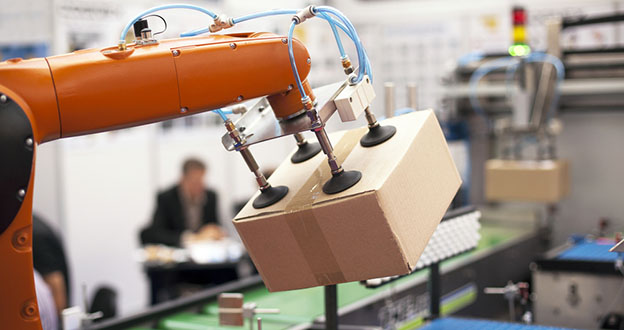 robotic arm for packing