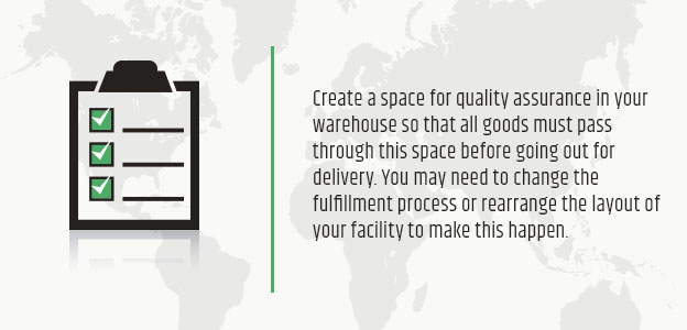 create space for quality assurance graphic