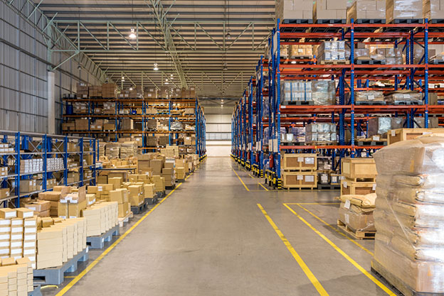 warehouse interior storage