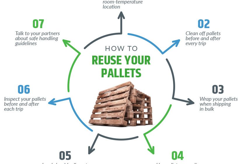 Are Pallets Treated? Safely Reusing Them for Food Processing Plants