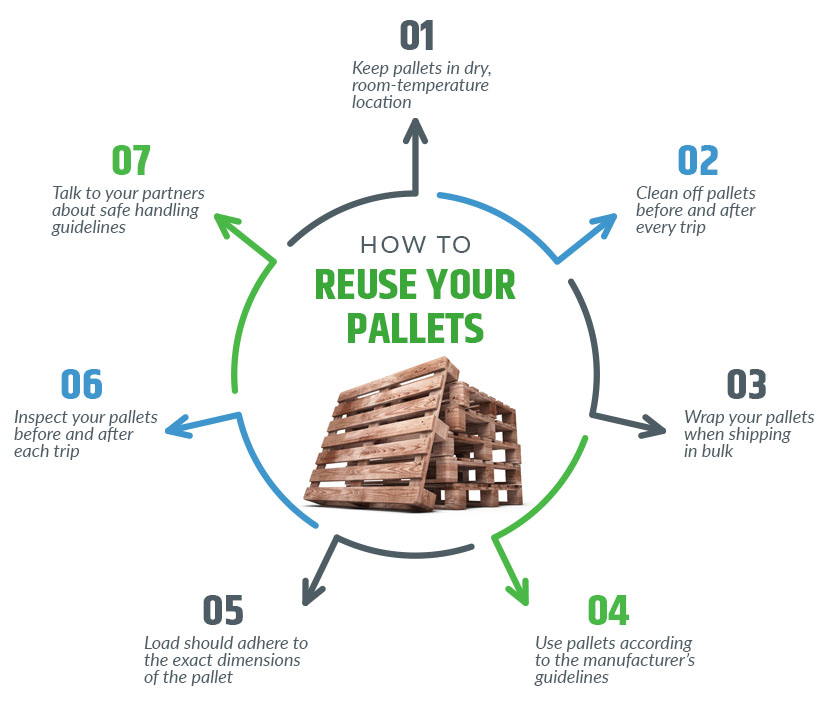 Are Pallets Treated? Safely Reusing Them for Food Processing Plants