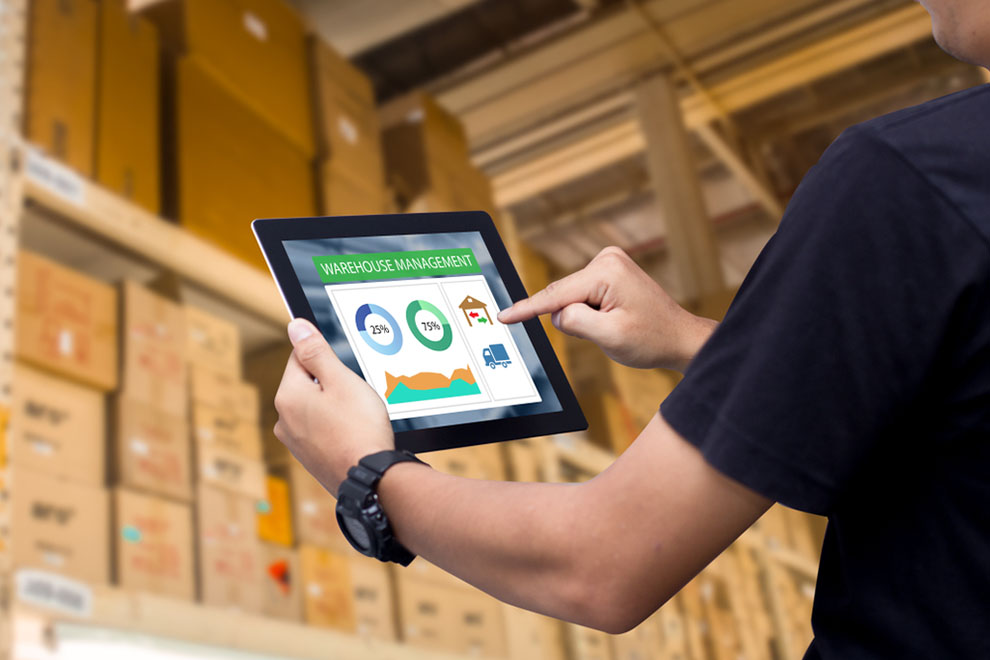 reviewing mobile device dashboard