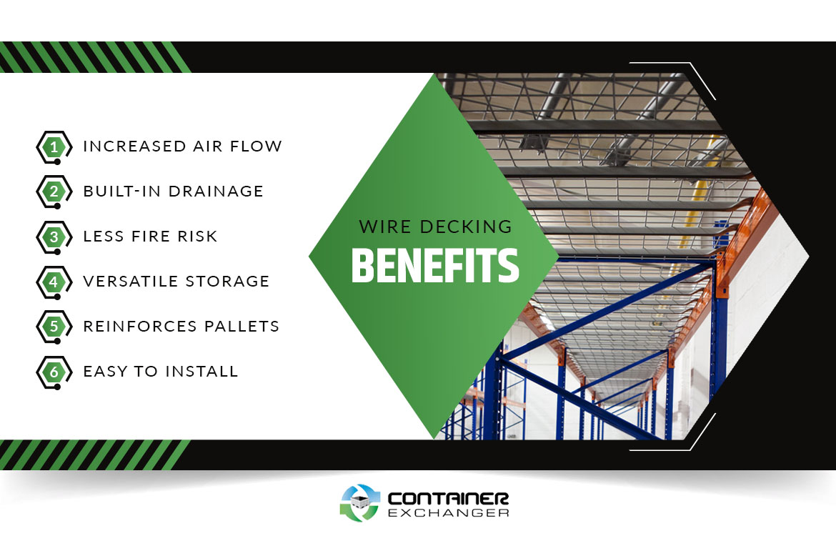 wire decking benefits
