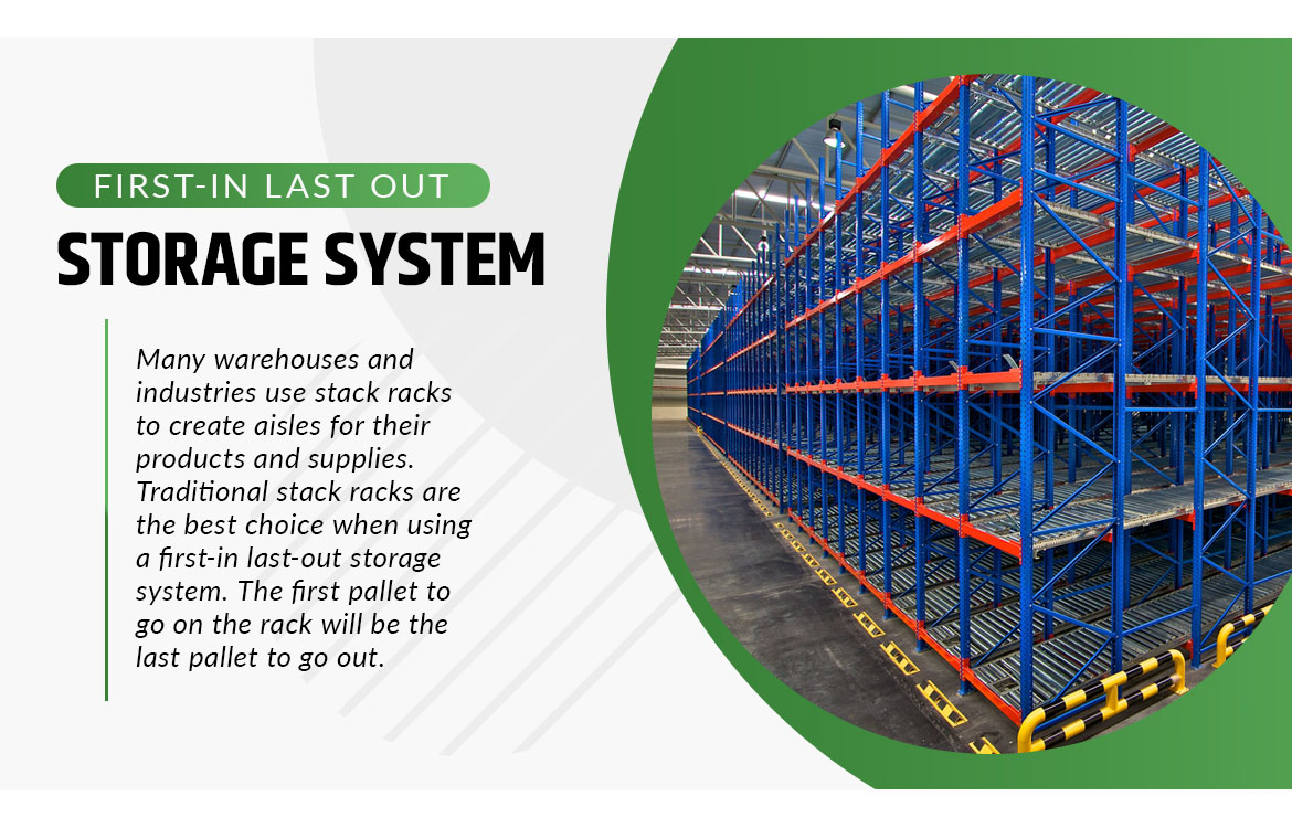 first-in last-out storage system