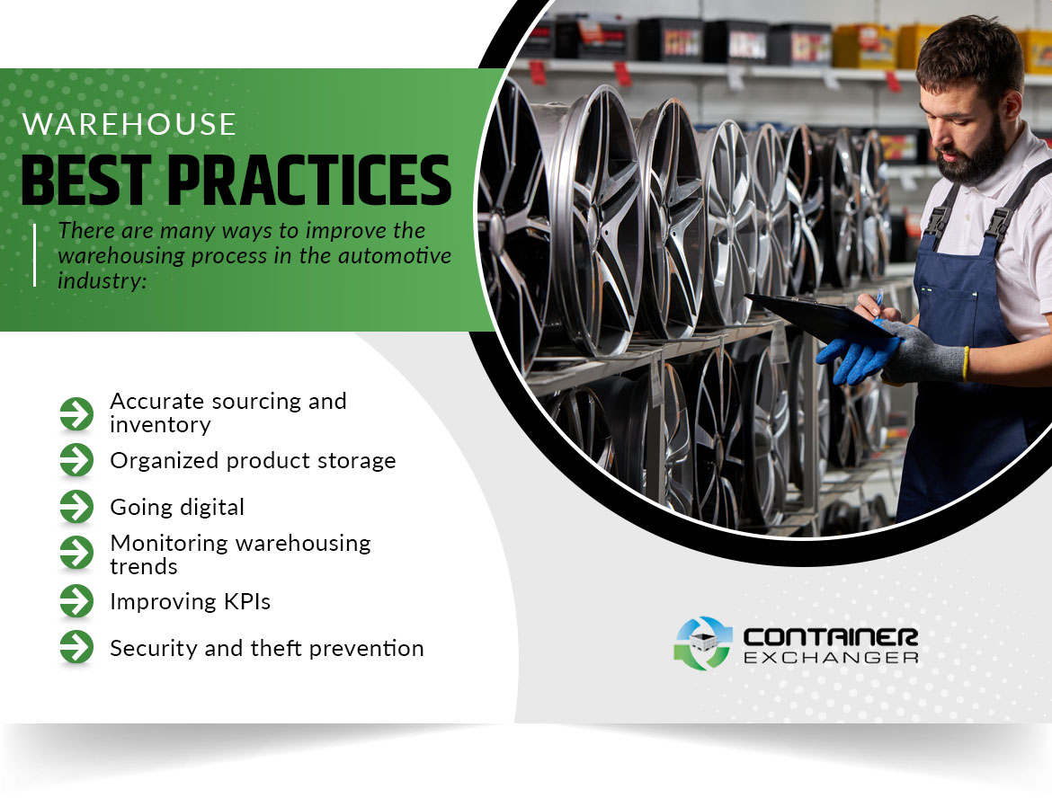 automotive warehouse best practices