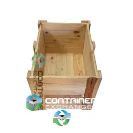 Used 33x24x19 Wood Crates with Lids 500 lb Capacity Tennessee