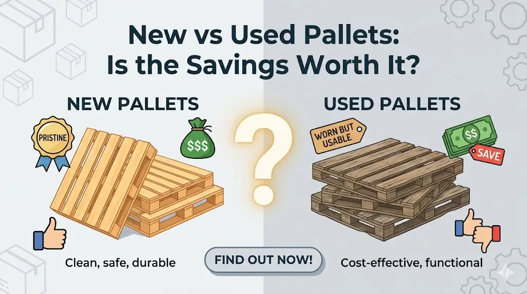 New vs Used Pallets: Is the Savings Worth It