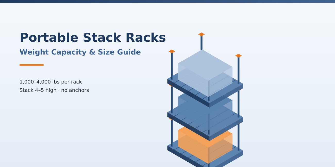 Stack Rack Weight Capacity & Size Guide