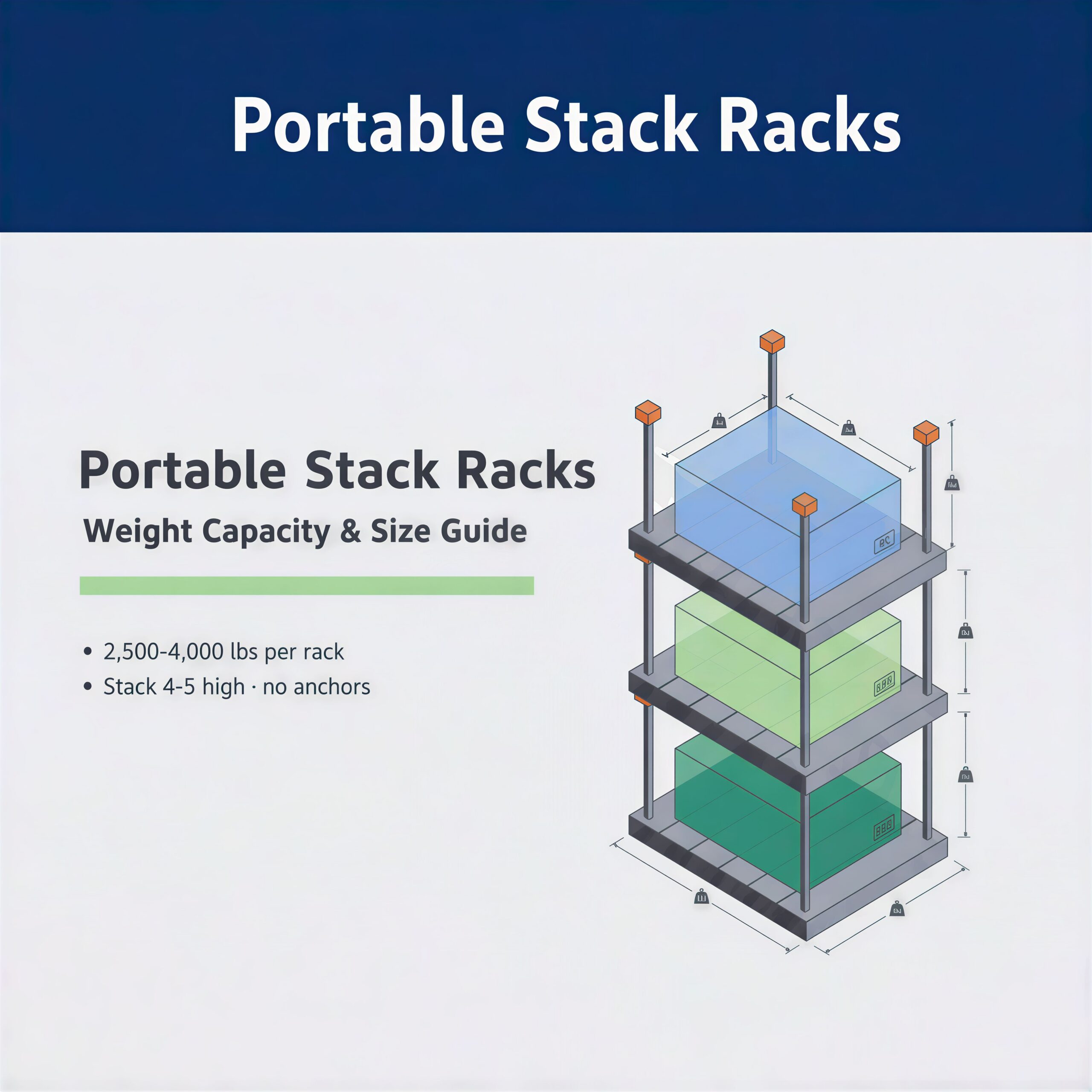 Stack Rack Weight Capacity & Size Guide